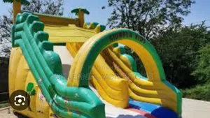 Jungle Adventure Inflatable Slide