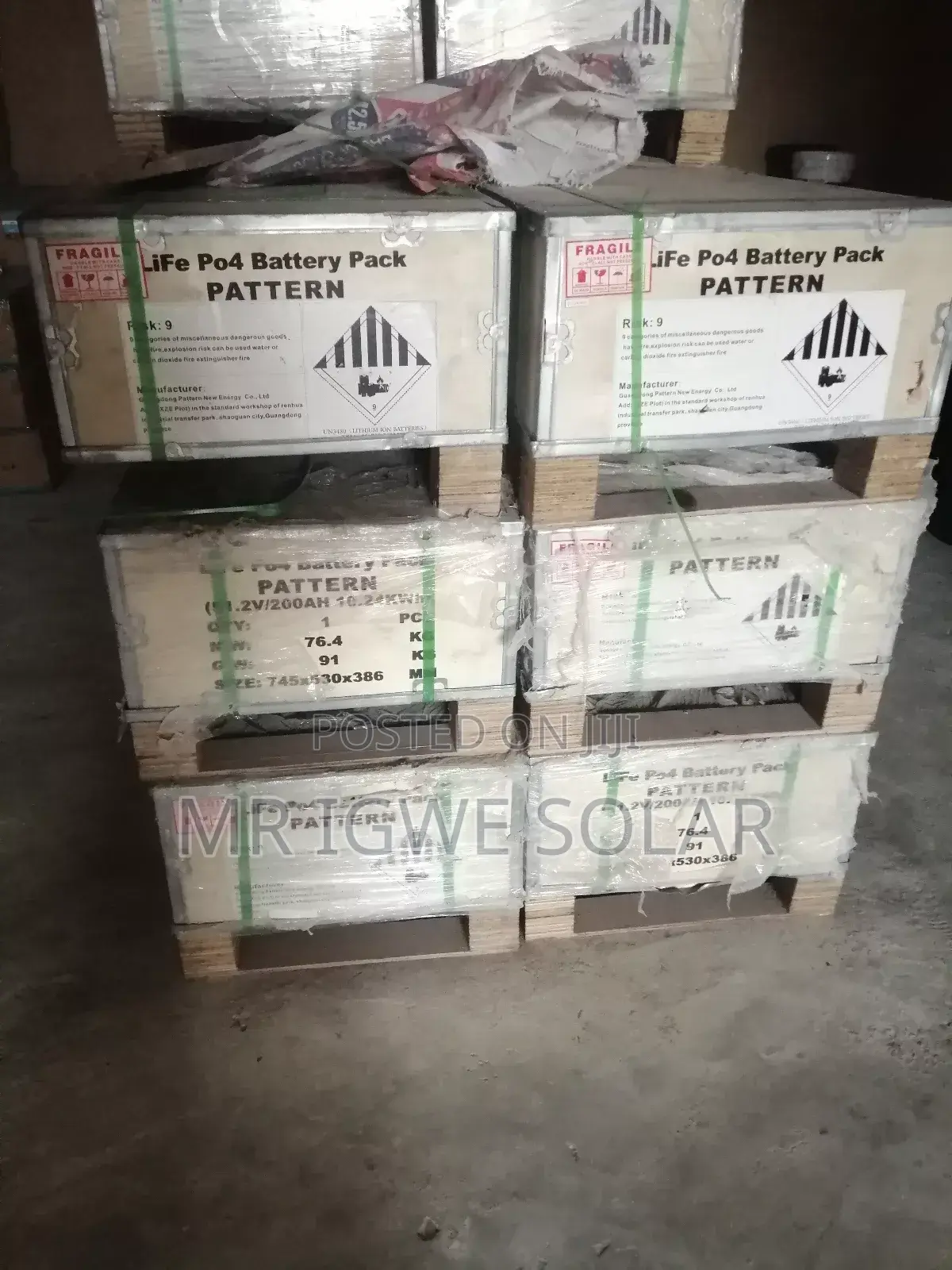 10kwh Pattern Lithium Iron Battery