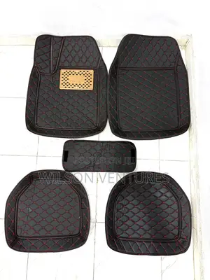 Universal Tiles Leather Foot Mat