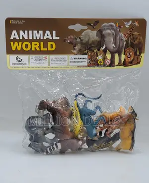 Colorful Unique Animal World Kids Toy Ages 3+