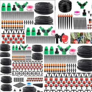250m Garden Farm Automatic Irrigation Kit for Healthy Growth
