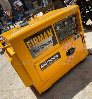 Complete 10kva Firman Diesel Soundproof Gen 1year Wty