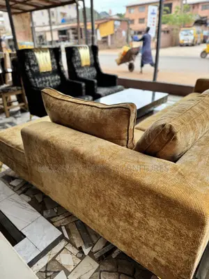 Yello L Shaped Sofa Up for Grab