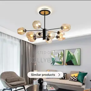 Nordic Black Chandelier