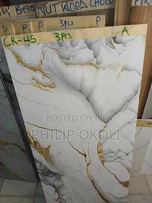 Golden Pattern Porcelain Floor Tiles