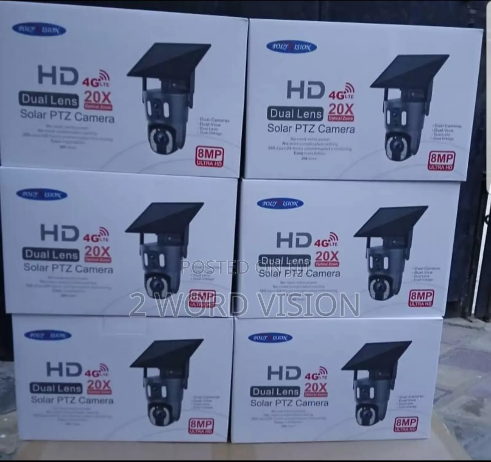 4g Dual Less Wireless Solar Camera