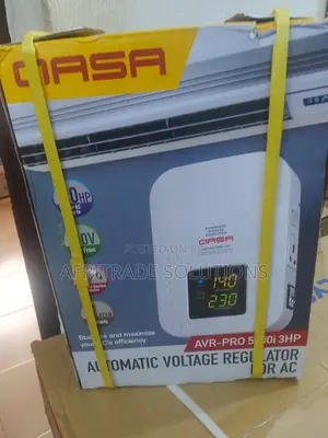 Qasa Avra-Pro 5000va Wall Mount 3hp Voltage Stabilizer