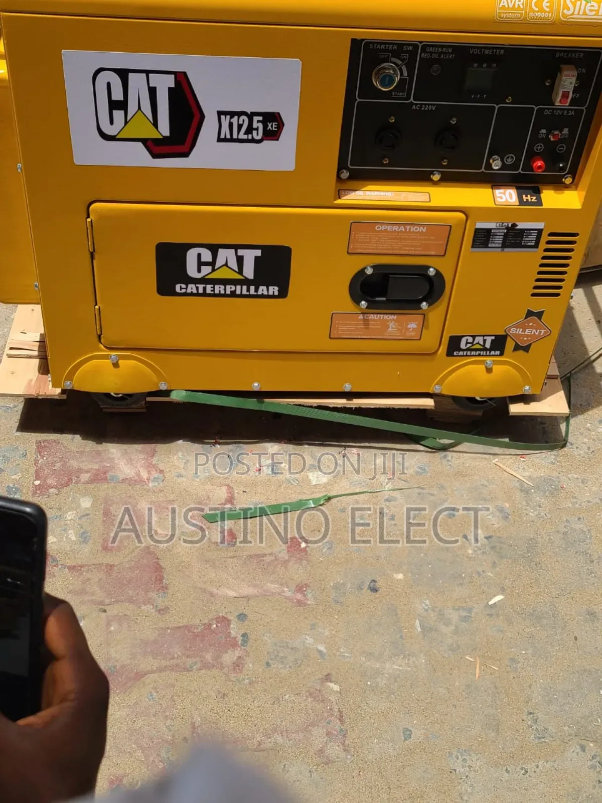 12kva Soundproof Cat Generator
