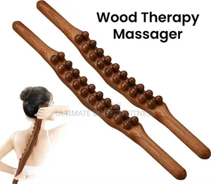 Brand New Wooden Therapy Massage Stick / Tools Guasha