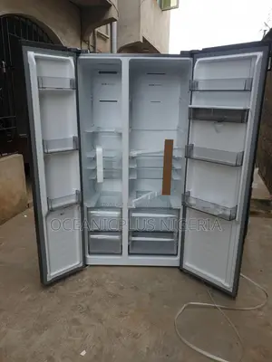 Hisense 529l Side-by-Side Refrigerator With Water Dispenser