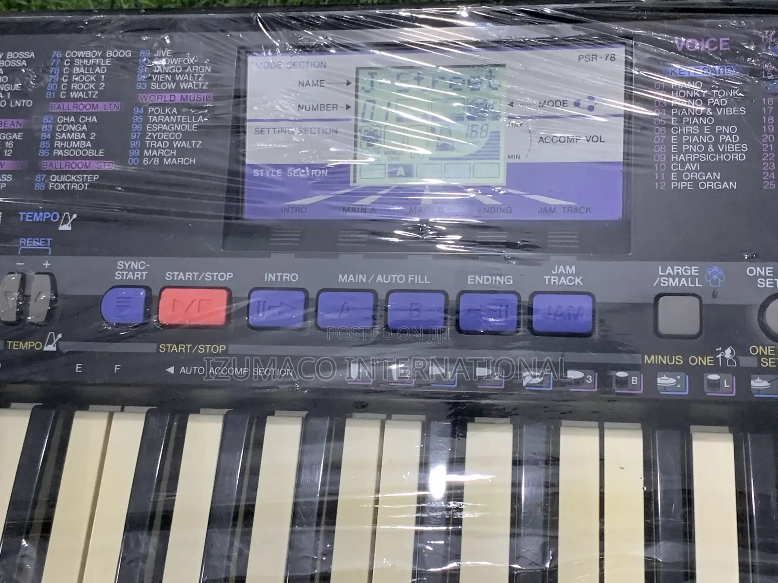 PSR-78 Durable Yamaha Keyboard