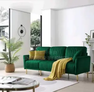 3seater Fabric Sofa Can Be Made in Colors of Your Choice
