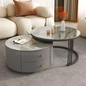2 in 1 Marble Center Table