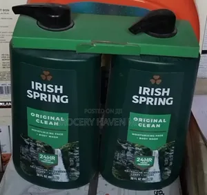 Irish Spring Original Clean Moisturizing Body Wash 2×887ml