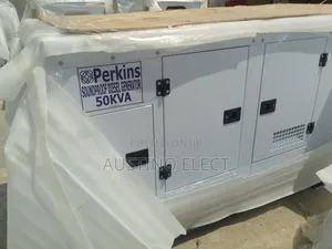 Original 50kva Perkins Soundproof Diesel Generator