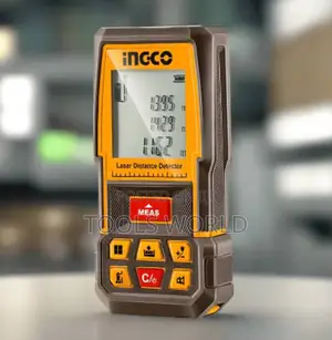 Ingco Laser Distance Measuring Tape Range 100meters Hldd1008