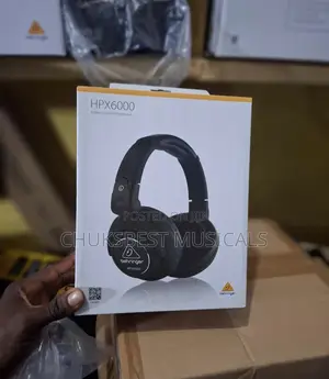 Behringer Hpx6000 Dj Headphones (Black)