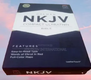 Nkjv Compact Ultrathin Bible,Concordance,Easy To Read Type