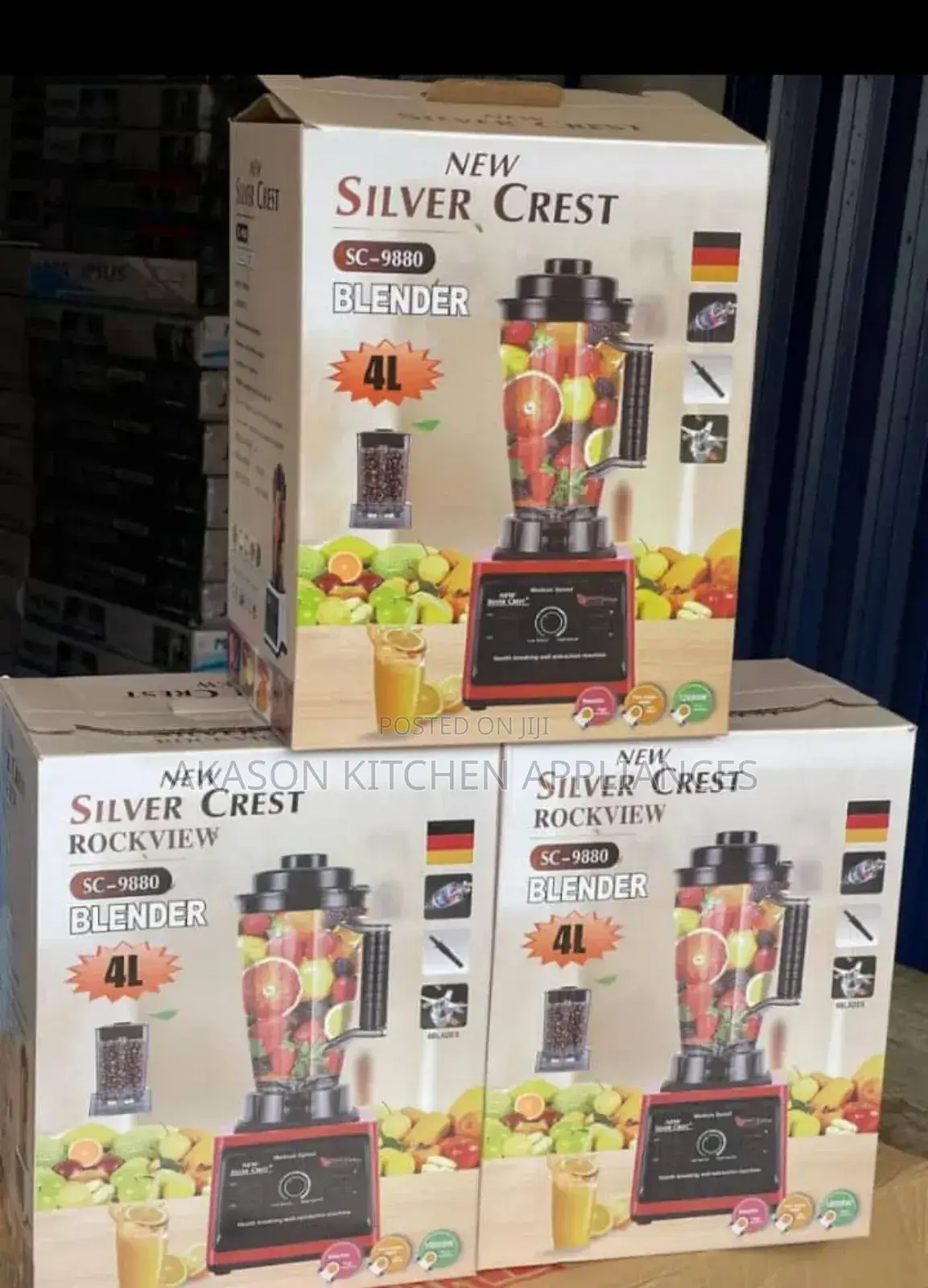 Silver Crest Blender
