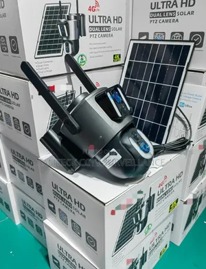 Samteck Ultra Hd Dual Lens Solar 4g Camera