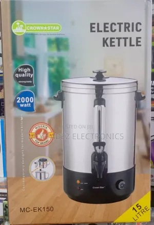 Master Chef 15l (2000w) Electric Kettle With Dispenser
