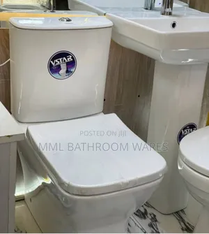Wc + Basin, Dual Flush Mechanism and Soft Close Seat Cover.