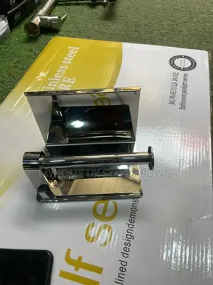 Stainless Steel Toilet Paper Holder, With Phone Holder