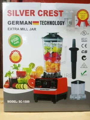 Silver Crest 9500watt Electric Juice Blender Model: Sc-1589