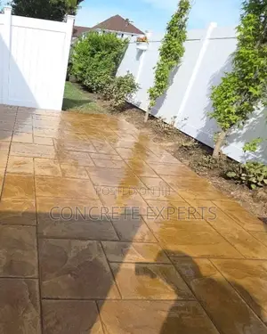 Lekki Stamped Concrete Design
