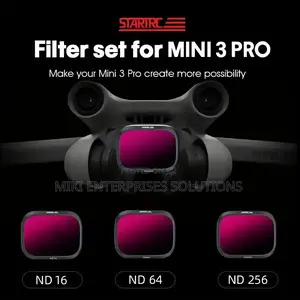 Dji Mini 3pro Light Reduction Nd16 Nd64 Nd256 Filter Set