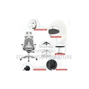 Ergonomic Home Office Chair for Extra Comfort -Black