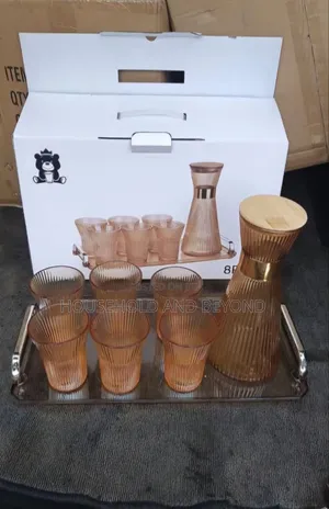 8pcs Cup and Jug Drinking Set