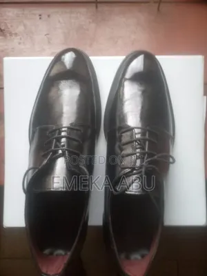 High Quality Leather Black Shoe