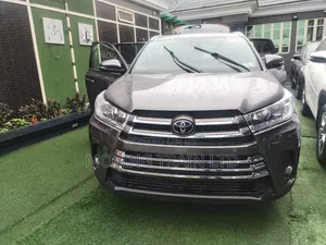 Toyota Highlander XLE 4x4 V6 (3.5L 6cyl 8A) 2018 Gray