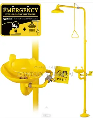 Sellstrom Emergency Eyewash And Shower Station