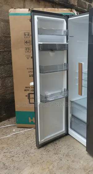Fast Cooling Hisense Side by Side Refrigerator - 529l