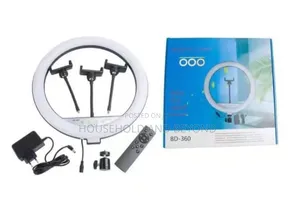 14inches Ringlight With 3 Phone Holder and Remote