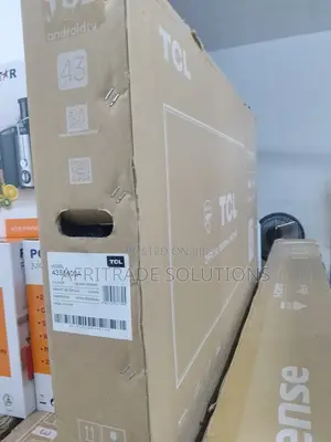 Slim TCL 43inches Smart Android Tv + Accessories