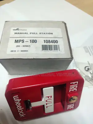 Wheelock Manual Pull Station Fire Alarm