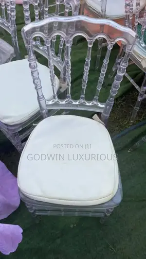 Clear Napoleon Event Chair