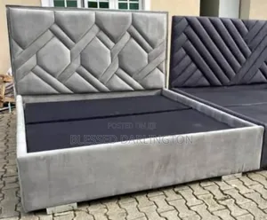 Quality Standard 6by6 Grey Bed Frame