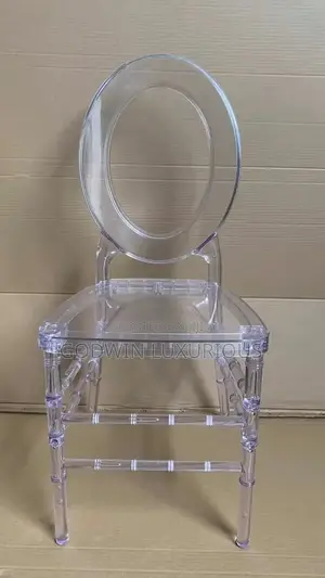 Clear O Back Chair