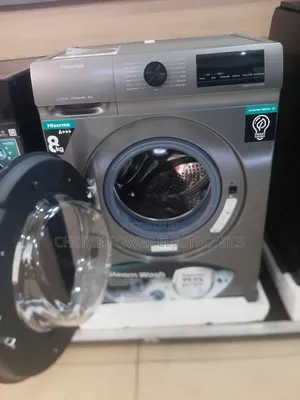 Hisense Automatic Inveter Washing Machine Front Load 8kg.
