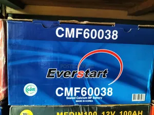 Everstart Cmf60038 12v 100ah Battery, Made in Korea.