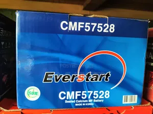 Everstart Cmf57528 75ah 12v Car Battery, Made in Korea.