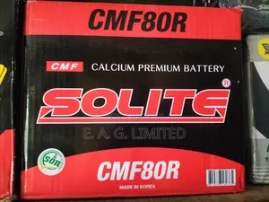 Solite Cmf80r 80ah Calcium Premium Battery, Made in Korea.