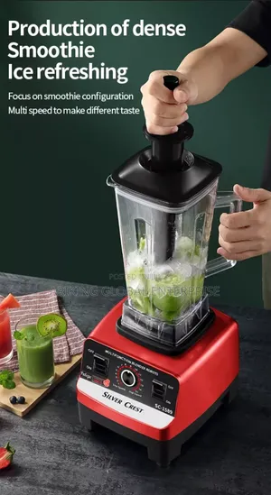 Silver Crest 2l Food Crusher Blender With 2 Jar