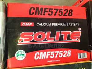 Solite Cmf57528 75ah Calcium Premium Battery. Made in Korea.
