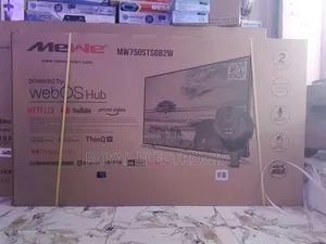 Mewe 75 Inches Smart 4k Uhd Led Double Glass Bt Tv