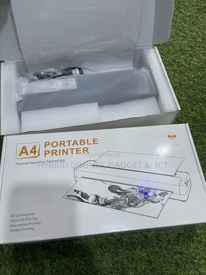 Wireless A4 Portable Bluetooth Printer for Business +100paper